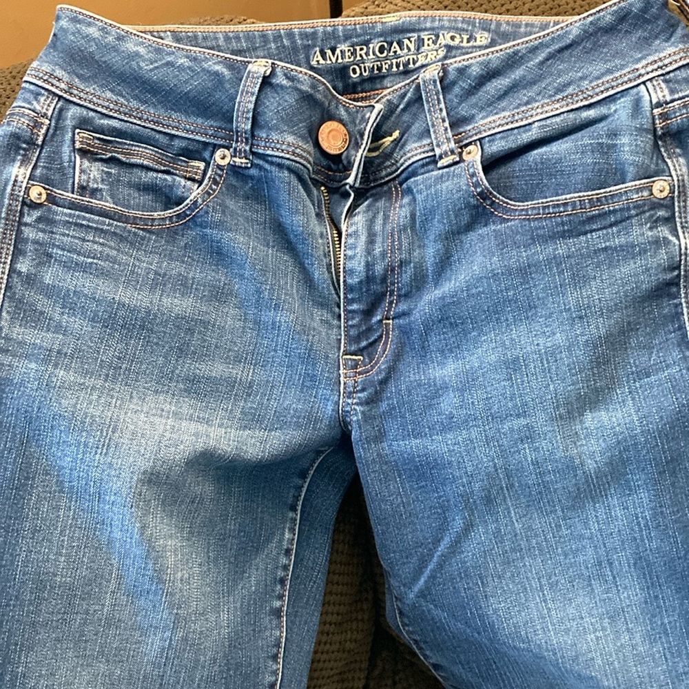 Women’s American Eagle kick boot jeans size 10 short
